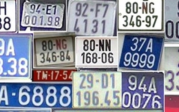 Chữ cái trên biển số xe có ý nghĩa gì?