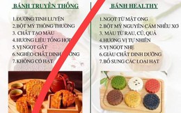 Bảng so sánh bánh Trung thu truyền thống và bánh healthy: Bánh healthy có thực sự lành mạnh?