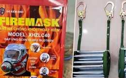 Dân đổ xô mua thiết bị PCCC: Giá mặt nạ, thang dây tăng chóng mặt