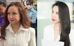 Vy Oanh xuất hiện tại phiên tòa xét xử bà Nguyễn Phương Hằng sáng nay, Thủy Tiên ra sao?