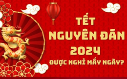 Tết Nguyên đán 2024 được nghỉ mấy ngày?