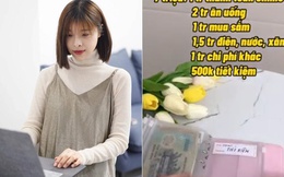 Chỉ có 7 triệu để chi tiêu cho cả gia đình nhưng cô vợ trẻ này vẫn trích ra được 1 khoản để tiết kiệm