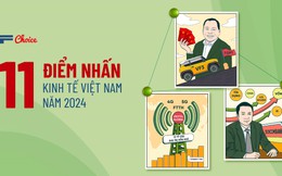 Thông điệp “kỷ nguyên vươn mình” cùng đường sắt cao tốc, điểm sáng Bắc Ninh, xe VF3 và Techcombank, Viettel Global, giá vàng… tạo nên 11 điểm nhấn kinh tế Việt Nam năm 2024