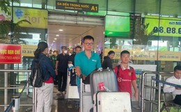 Sân bay Tân Sơn Nhất đón lượng khách chạm 'đỉnh' dịp Tết Nguyên đán