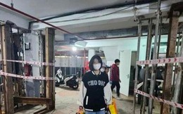 Hà Nội: Di dời khẩn cấp hàng chục hộ dân tại chung cư mini bị nứt toác cột bê tông