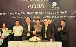 AQUA Việt Nam hợp tác chiến lược với PSD phân phối máy tắm nước nóng 