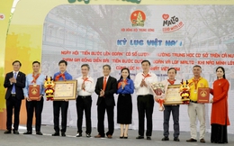 Choáng ngợp: 5 triệu học sinh, 10 ngàn trường THCS kiến tạo kỷ lục đồng diễn sân trường Việt Nam