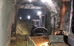 Hầm đường sắt tiếp tục sạt lở, phong tỏa đèo Cả để xử lý