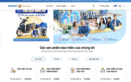 Doanh nghiệp bảo hiểm Việt 60 năm tuổi update giao diện website, người dùng ước tính được chi phí bảo hiểm, thanh toán ngay trên nền tảng