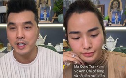 Vợ chồng ca sĩ Ưng Hoàng Phúc livestream đính chính: Tôi không cứu trợ lũ lụt cho những hộ giàu tại Hà Nội