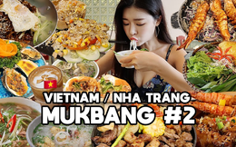 Nửa triệu người chăm chú xem nữ YouTuber Hàn Quốc ăn 5 bữa 1 ngày khi đến vùng biển đẹp nhất nhì Việt Nam