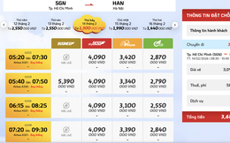 Cuộc đua vé máy bay Tết 2026: Sức ép giá vé và lựa chọn khó khăn