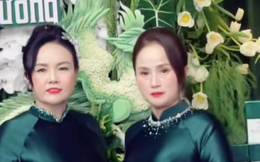 Phu nhân Chủ tịch tập đoàn Sơn Hải diện áo dài đôi với mẹ Hoa hậu Đỗ Hà