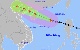Tin mới nhất về bão số 11 Matmo: Giật cấp 15 gây mưa rất to, 6 tỉnh sau đặc biệt chú ý