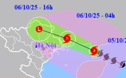 Bão số 11 cách Quảng Ninh 210km, gió mạnh trên đất liền từ đêm nay đến trưa mai