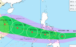 Bão Kalmaegi ngày càng mạnh thêm, khi vào Biển Đông có thể giật tới cấp 16-17