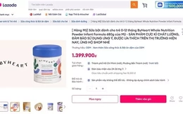 Yêu cầu gỡ sữa công thức nhiễm khuẩn gây ngộ độc khỏi sàn thương mại điện tử tại Việt Nam