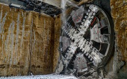 Robot đào hầm 'Thần tốc' về đích, hoàn thành khoan tuyến Metro Nhổn - ga Hà Nội