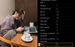 Thuê giúp việc hết 8 triệu nhưng ốm không dám nghỉ, bảng chi tiêu tiết lộ lý do