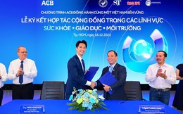 ACB công bố mô hình phát triển bền vững theo hướng tạo giá trị chung cho cộng đồng Việt Nam