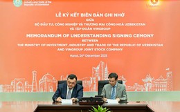 Vingroup ký thỏa thuận phát triển đô thị, giao thông, du lịch nghỉ dưỡng tại Uzbekistan