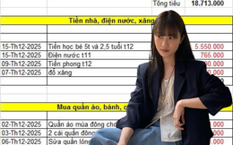 Bảng chi tiêu gần 19 triệu của cặp vợ chồng khiến nhiều người thốt lên: “Không thể nào”