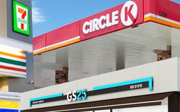 Mạng lưới cửa hàng 24h: Circle K áp đảo với quy mô gấp đôi GS25, 7-Eleven cộng FamilyMart cũng mới bằng nửa