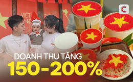 Các quán cà phê tăng doanh thu khủng nhờ đu "trend" đồ uống cờ đỏ sao vàng, khách đến 3 lần không có chỗ ngồi