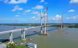 400 người thi công cầu Rạch Miễu 2 không nghỉ lễ 30/4