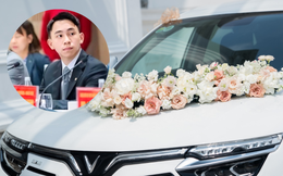 Công ty của doanh nhân Phạm Nhật Minh Hoàng mở dịch vụ cho thuê xe cưới bằng dàn xe điện VinFast