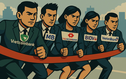 Xếp hạng lợi nhuận ngân hàng quý 1/2025: Techcombank bứt phá tăng liền 5 bậc, VietinBank, BIDV, VPBank, ACB cùng trượt dài