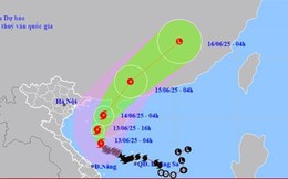 Tin mới nhất bão số 1 năm 2025: Bão Wutip giật cấp 13, sắp vào vịnh Bắc Bộ