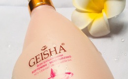 Thu hồi, tiêu hủy lô sữa tắm Geisha không đạt chất lượng