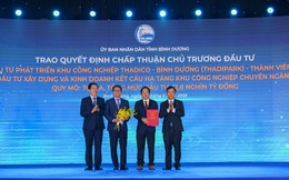 Thaco của tỷ phú Trần Bá Dương chính thức đầu tư xây dựng khu công nghiệp cơ khí 75.000 tỷ đồng ở “đầu tàu công nghiệp phía Nam”