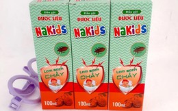 Bộ Y tế đình chỉ lưu hành lô Dầu gội dược liệu Nakids làm sạch chấy