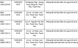 Loạt xe máy mang biển số sau nhanh chóng nộp phạt nguội theo Nghị định 168: Nhiều trường hợp mắc lỗi mức phạt lên tới 8 triệu đồng