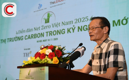 TS Lê Xuân Nghĩa: Chúng tôi muốn bán tín chỉ carbon để hỗ trợ sinh kế cho 14 triệu người nghèo đang giữ rừng ở vùng sâu, vùng xa
