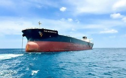 Hòa Phát của tỷ phú Trần Đình Long đưa vào khai thác tàu The Momentum 110.000 DWT, lớn nhất từ trước tới nay