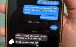 Bé gái 10 tuổi nhắn tin cho bố, 1 tháng sau mới được trả lời: Nhiều phụ huynh tức giận khi đọc được câu đầu