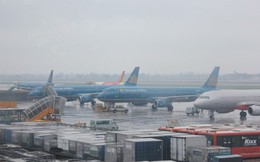 Gần chục chuyến bay bị huỷ, nhiều chuyến bị điều chỉnh giờ bay do ảnh hưởng của bão Wipha