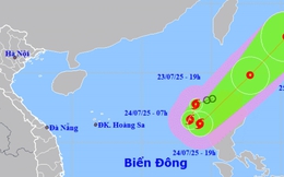 Biển Đông đón bão số 4 Comay