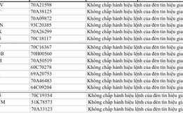 Loạt xe vượt đèn đỏ mang biển số sau nhanh chóng nộp phạt nguội theo Nghị định 168