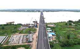 Cây cầu hơn 1.600 tỷ trên Vành đai 3 TPHCM trước ngày khai thác