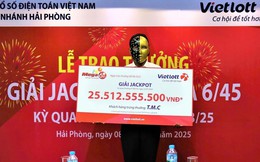 Nuôi dãy số từ khi Vietlott ra mắt, người đàn ông trúng hơn 25,5 tỷ đồng