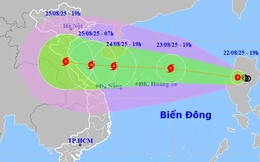 Bão số 5 sẽ đi rất nhanh, tăng cấp rất mạnh
