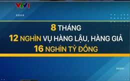 Phát hiện gần 12.000 vụ hàng lậu, hàng giả trong 8 tháng
