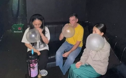 Buôn bán khí cười trá hình tại nhà hàng nổi tiếng ở TPHCM