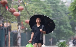 Hà Nội có thể mưa trên 100mm do hoàn lưu sau bão