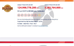 Kết quả Vietlott tối 14/9: Hai giải lớn nhất tồn dư hơn 150 tỉ đồng