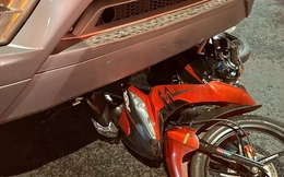 Xe tải cuốn xe máy vào gầm sau va chạm trên quốc lộ 1A, một người tử vong tại chỗ